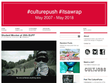 Tablet Screenshot of culturepush.com